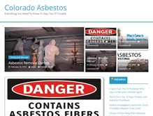 Tablet Screenshot of coloradoasbestos.com